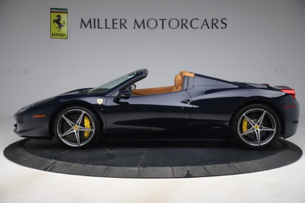 Used 2012 Ferrari 458 Spider for sale Sold at Aston Martin of Greenwich in Greenwich CT 06830 3