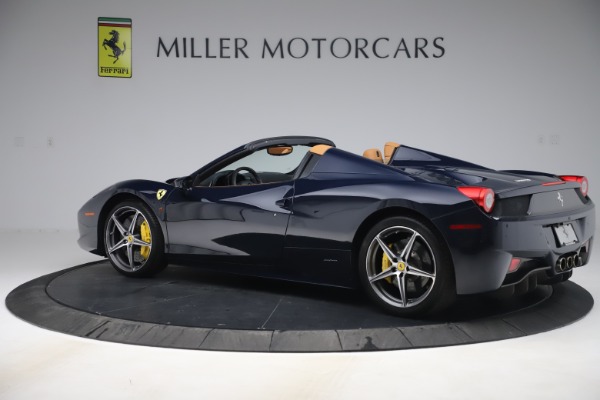 Used 2012 Ferrari 458 Spider for sale $194,900 at Aston Martin of Greenwich in Greenwich CT 06830 4