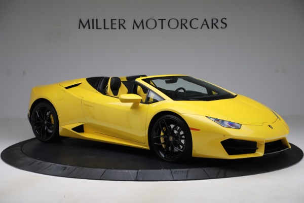 Used 2018 Lamborghini Huracan LP 580-2 Spyder for sale Sold at Aston Martin of Greenwich in Greenwich CT 06830 10