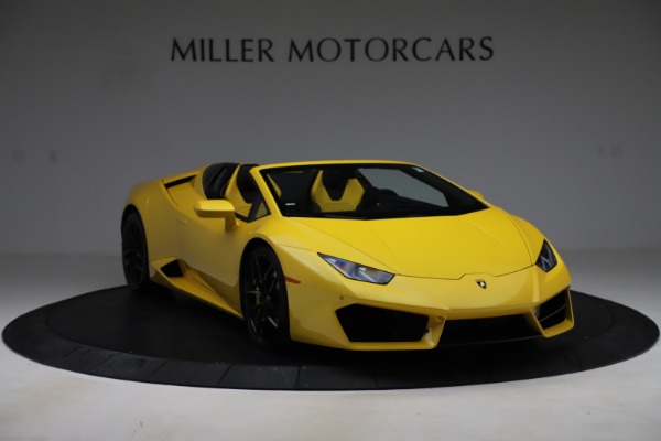 Used 2018 Lamborghini Huracan LP 580-2 Spyder for sale Sold at Aston Martin of Greenwich in Greenwich CT 06830 11