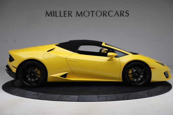 Used 2018 Lamborghini Huracan LP 580-2 Spyder for sale Sold at Aston Martin of Greenwich in Greenwich CT 06830 16