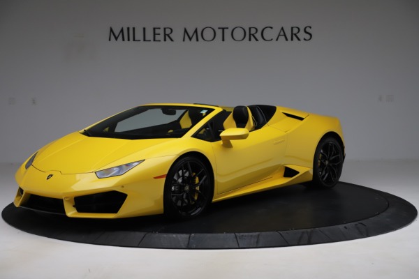 Used 2018 Lamborghini Huracan LP 580-2 Spyder for sale Sold at Aston Martin of Greenwich in Greenwich CT 06830 2