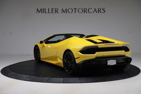 Used 2018 Lamborghini Huracan LP 580-2 Spyder for sale Sold at Aston Martin of Greenwich in Greenwich CT 06830 5