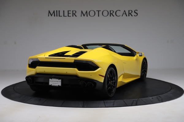 Used 2018 Lamborghini Huracan LP 580-2 Spyder for sale Sold at Aston Martin of Greenwich in Greenwich CT 06830 7