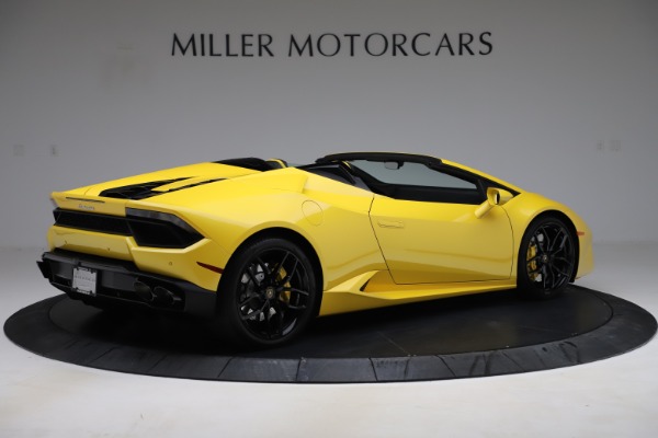 Used 2018 Lamborghini Huracan LP 580-2 Spyder for sale Sold at Aston Martin of Greenwich in Greenwich CT 06830 8