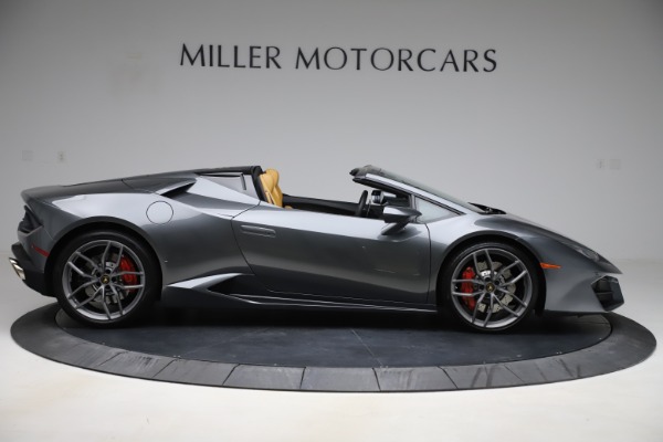 Used 2018 Lamborghini Huracan LP 580-2 Spyder for sale Sold at Aston Martin of Greenwich in Greenwich CT 06830 10