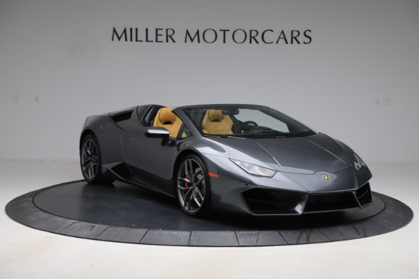 Used 2018 Lamborghini Huracan LP 580-2 Spyder for sale Sold at Aston Martin of Greenwich in Greenwich CT 06830 12