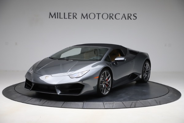 Used 2018 Lamborghini Huracan LP 580-2 Spyder for sale Sold at Aston Martin of Greenwich in Greenwich CT 06830 13