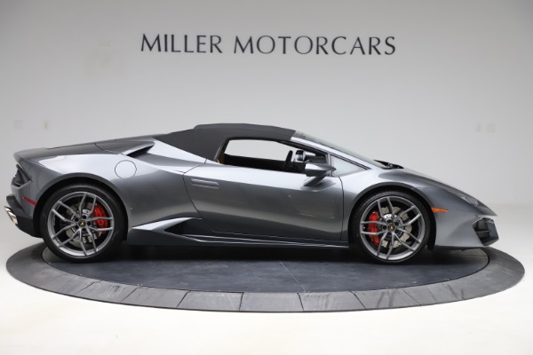 Used 2018 Lamborghini Huracan LP 580-2 Spyder for sale Sold at Aston Martin of Greenwich in Greenwich CT 06830 15