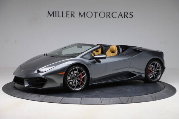 Used 2018 Lamborghini Huracan LP 580-2 Spyder for sale Sold at Aston Martin of Greenwich in Greenwich CT 06830 2