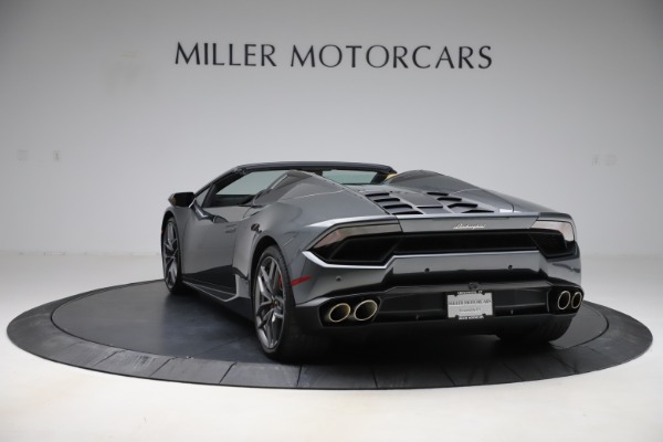 Used 2018 Lamborghini Huracan LP 580-2 Spyder for sale Sold at Aston Martin of Greenwich in Greenwich CT 06830 5