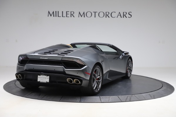 Used 2018 Lamborghini Huracan LP 580-2 Spyder for sale Sold at Aston Martin of Greenwich in Greenwich CT 06830 8