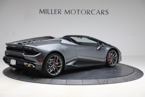 Used 2018 Lamborghini Huracan LP 580-2 Spyder for sale Sold at Aston Martin of Greenwich in Greenwich CT 06830 9