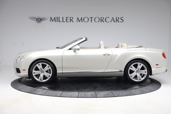 Used 2015 Bentley Continental GTC V8 for sale Sold at Aston Martin of Greenwich in Greenwich CT 06830 3