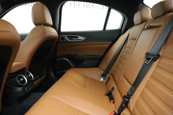 New 2020 Alfa Romeo Giulia Ti Sport Q4 for sale Sold at Miller Motorcars Aston Martin in Greenwich CT 06830 19
