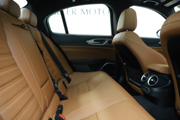 New 2020 Alfa Romeo Giulia Ti Sport Q4 for sale Sold at Miller Motorcars Aston Martin in Greenwich CT 06830 27
