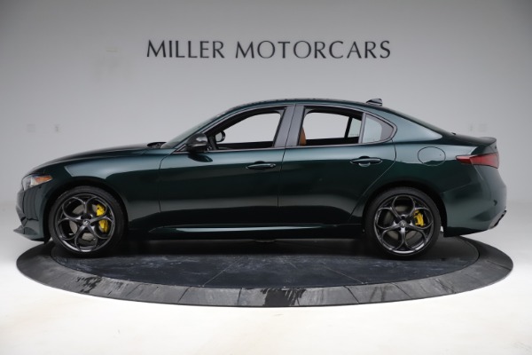 New 2020 Alfa Romeo Giulia Ti Sport Q4 for sale Sold at Miller Motorcars Aston Martin in Greenwich CT 06830 3
