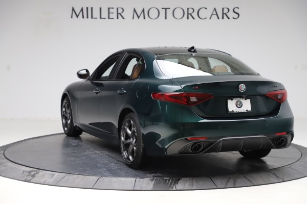New 2020 Alfa Romeo Giulia Ti Sport Q4 for sale Sold at Miller Motorcars Aston Martin in Greenwich CT 06830 5