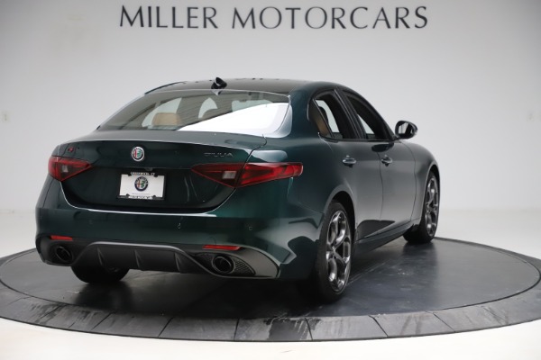 New 2020 Alfa Romeo Giulia Ti Sport Q4 for sale Sold at Miller Motorcars Aston Martin in Greenwich CT 06830 7