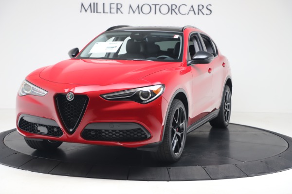 New 2020 Alfa Romeo Stelvio Q4 for sale Sold at Aston Martin of Greenwich in Greenwich CT 06830 1