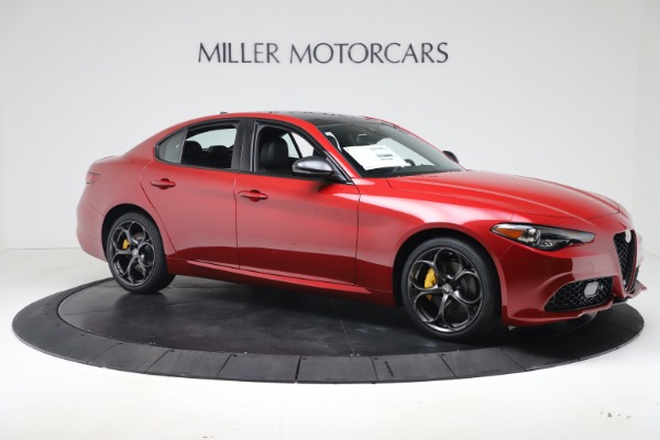 New 2020 Alfa Romeo Giulia Ti Sport Q4 for sale $56,690 at Aston Martin of Greenwich in Greenwich CT 06830 10