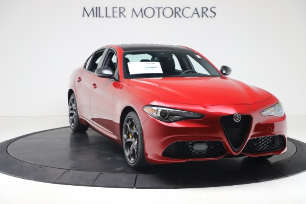 New 2020 Alfa Romeo Giulia Ti Sport Q4 for sale $56,690 at Aston Martin of Greenwich in Greenwich CT 06830 11