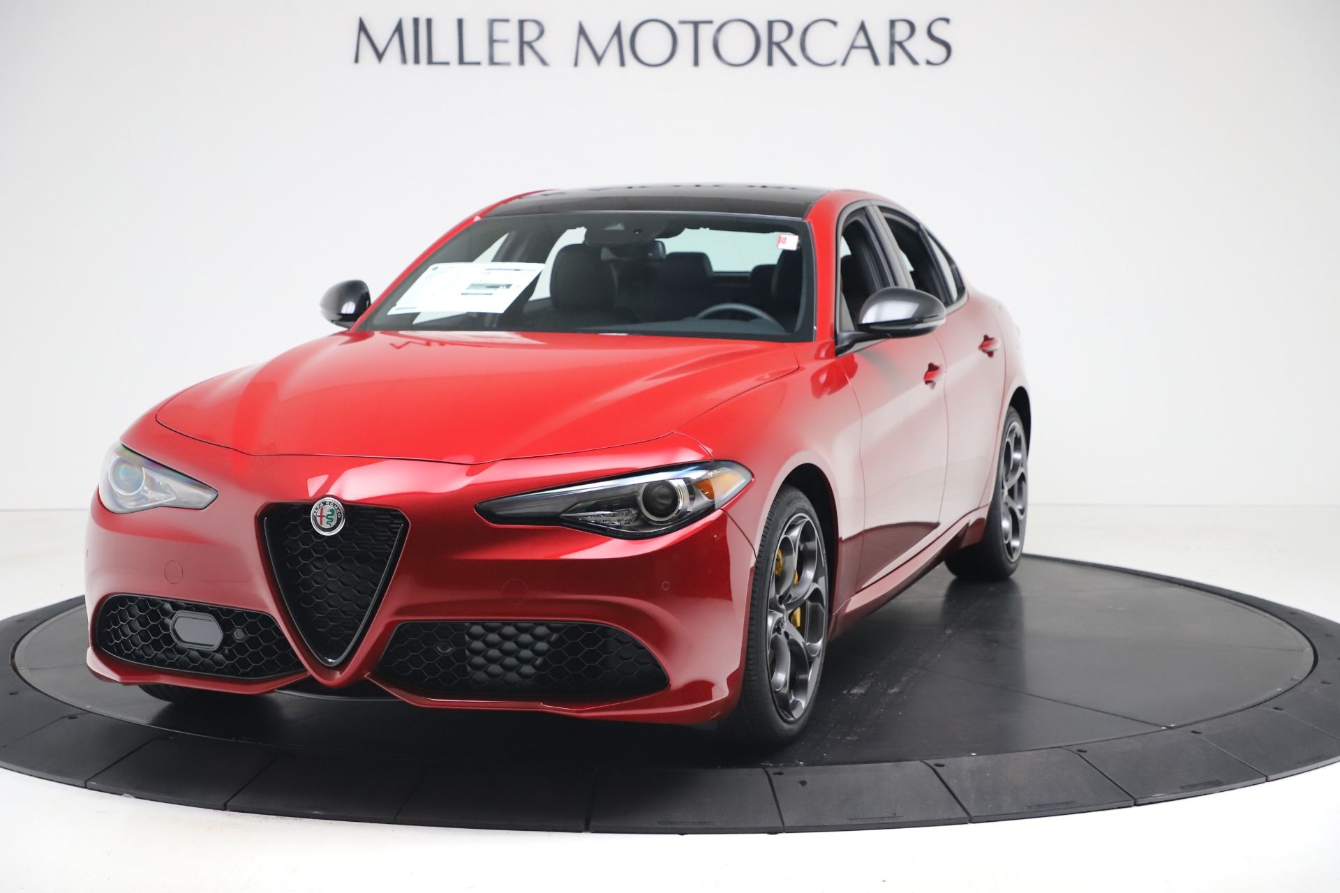 New 2020 Alfa Romeo Giulia Ti Sport Q4 for sale Sold at Aston Martin of Greenwich in Greenwich CT 06830 1