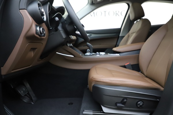 New 2020 Alfa Romeo Stelvio Ti Q4 for sale Sold at Miller Motorcars Aston Martin in Greenwich CT 06830 14