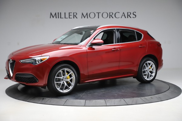 New 2020 Alfa Romeo Stelvio Ti Q4 for sale Sold at Miller Motorcars Aston Martin in Greenwich CT 06830 2