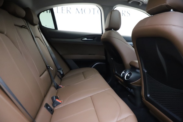 New 2020 Alfa Romeo Stelvio Ti Q4 for sale Sold at Miller Motorcars Aston Martin in Greenwich CT 06830 27
