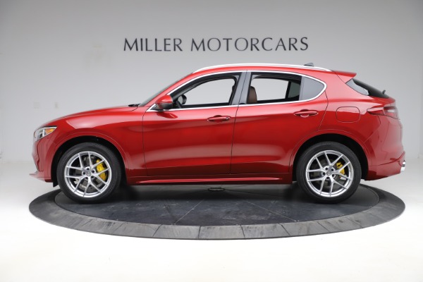 New 2020 Alfa Romeo Stelvio Ti Q4 for sale Sold at Miller Motorcars Aston Martin in Greenwich CT 06830 3