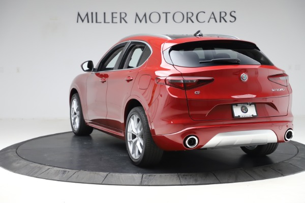 New 2020 Alfa Romeo Stelvio Ti Q4 for sale Sold at Miller Motorcars Aston Martin in Greenwich CT 06830 4