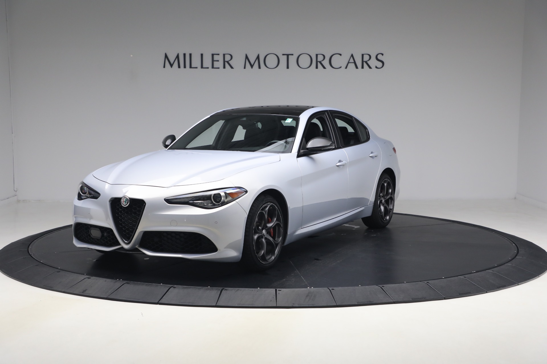 Used 2020 Alfa Romeo Giulia Ti Sport Q4 for sale Call for price at Miller Motorcars Aston Martin in Greenwich CT 06830 1
