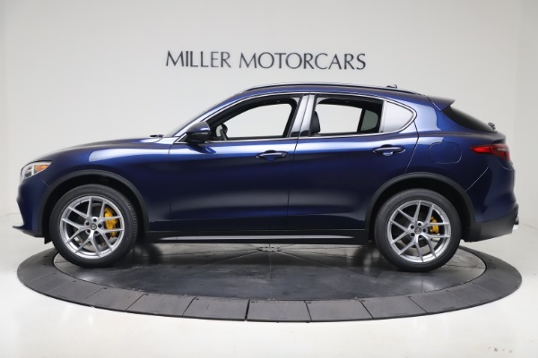 New 2019 Alfa Romeo Stelvio Ti Sport Q4 for sale Sold at Aston Martin of Greenwich in Greenwich CT 06830 3