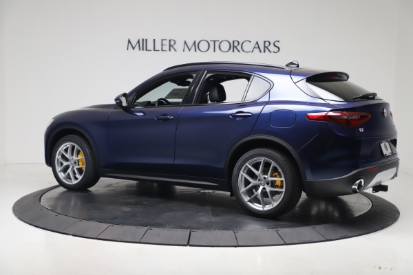 New 2019 Alfa Romeo Stelvio Ti Sport Q4 for sale Sold at Aston Martin of Greenwich in Greenwich CT 06830 4