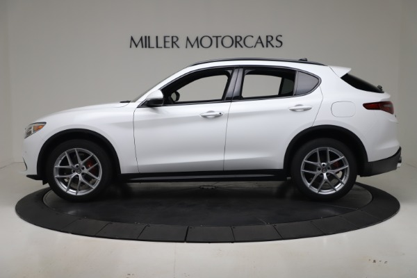 New 2019 Alfa Romeo Stelvio Ti Sport Q4 for sale Sold at Aston Martin of Greenwich in Greenwich CT 06830 3