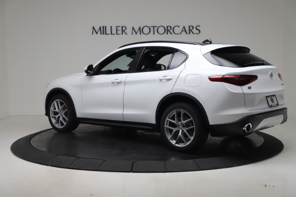 New 2019 Alfa Romeo Stelvio Ti Sport Q4 for sale Sold at Aston Martin of Greenwich in Greenwich CT 06830 4