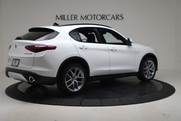 New 2019 Alfa Romeo Stelvio Ti Sport Q4 for sale Sold at Aston Martin of Greenwich in Greenwich CT 06830 8