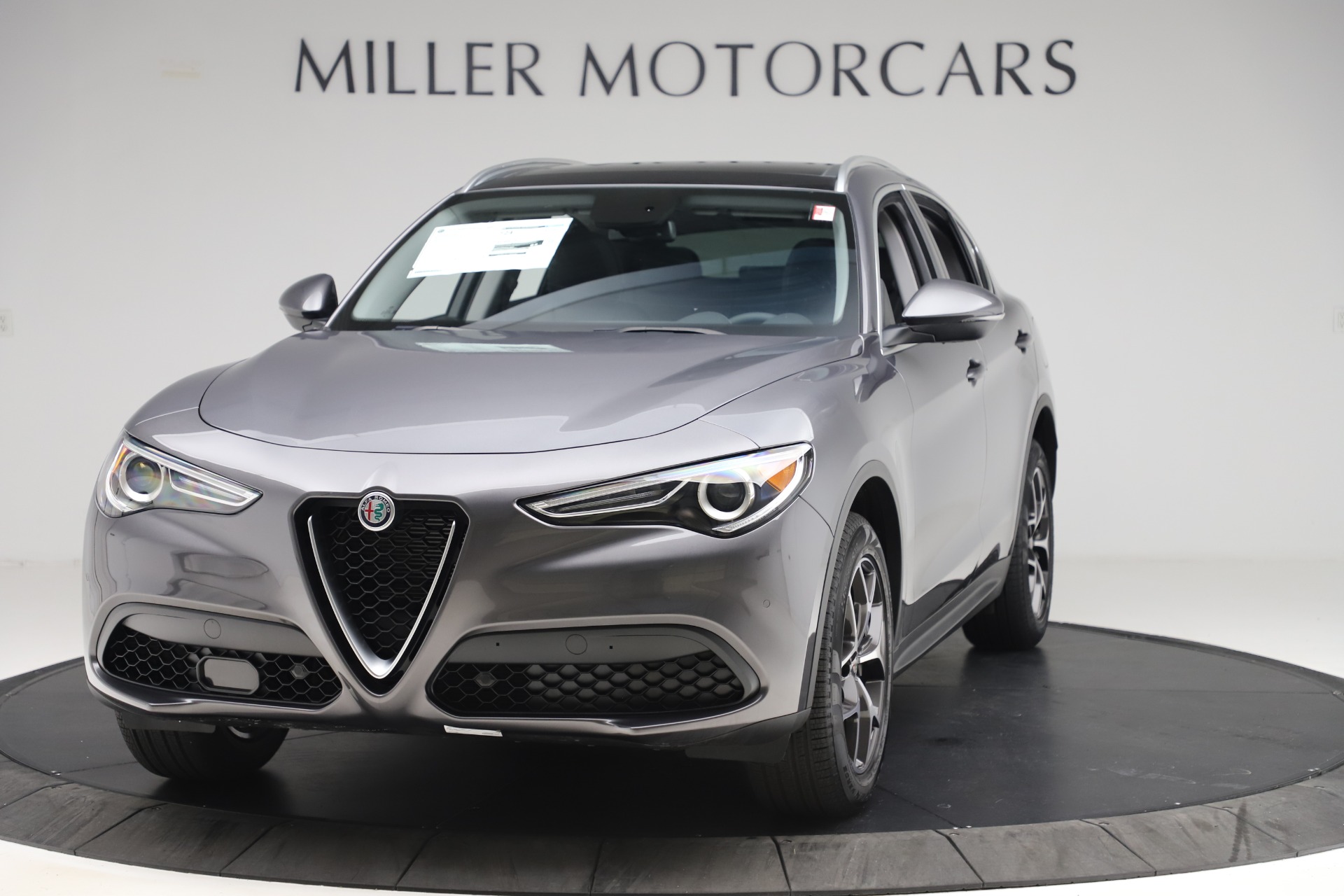 New 2019 Alfa Romeo Stelvio Ti Q4 for sale Sold at Aston Martin of Greenwich in Greenwich CT 06830 1