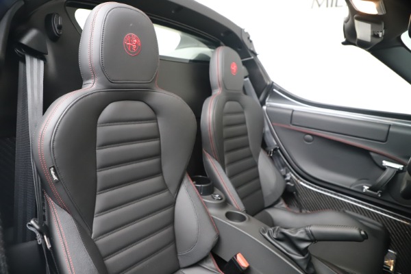 New 2020 Alfa Romeo 4C Spider for sale Sold at Miller Motorcars Aston Martin in Greenwich CT 06830 25