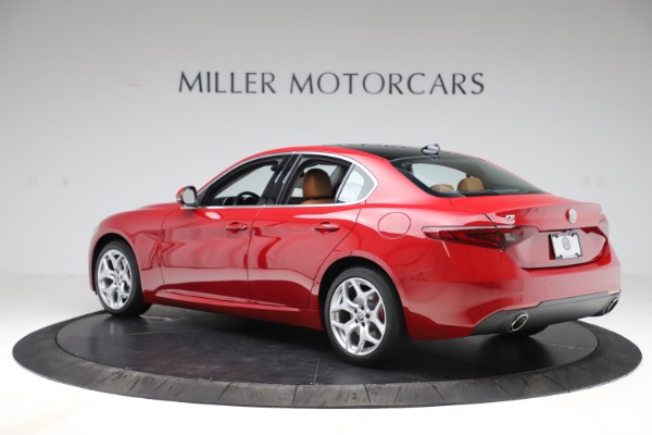 New 2020 Alfa Romeo Giulia Ti Q4 for sale Sold at Miller Motorcars Aston Martin in Greenwich CT 06830 4