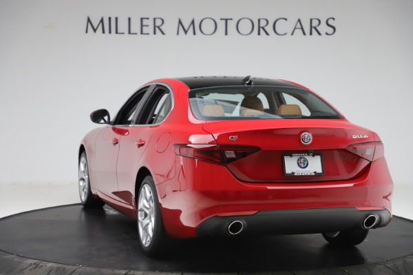 New 2020 Alfa Romeo Giulia Ti Q4 for sale Sold at Miller Motorcars Aston Martin in Greenwich CT 06830 5