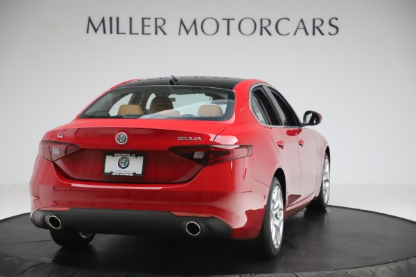 New 2020 Alfa Romeo Giulia Ti Q4 for sale Sold at Miller Motorcars Aston Martin in Greenwich CT 06830 7
