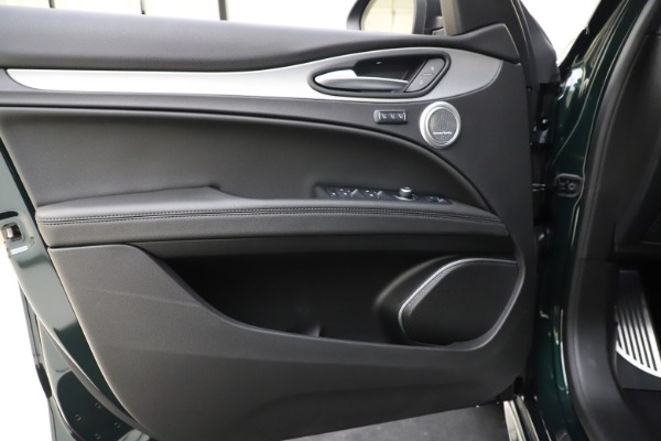 New 2020 Alfa Romeo Stelvio Ti Sport Q4 for sale Sold at Miller Motorcars Aston Martin in Greenwich CT 06830 17
