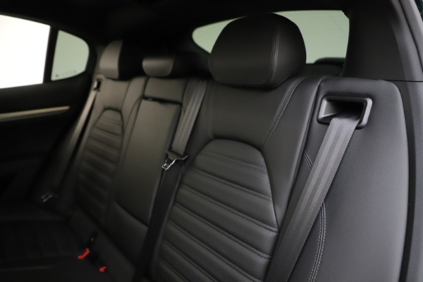 New 2020 Alfa Romeo Stelvio Ti Sport Q4 for sale Sold at Miller Motorcars Aston Martin in Greenwich CT 06830 18
