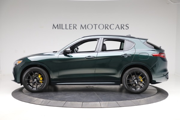 New 2020 Alfa Romeo Stelvio Ti Sport Q4 for sale Sold at Miller Motorcars Aston Martin in Greenwich CT 06830 3