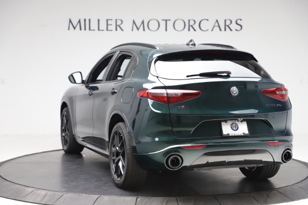 New 2020 Alfa Romeo Stelvio Ti Sport Q4 for sale Sold at Miller Motorcars Aston Martin in Greenwich CT 06830 5
