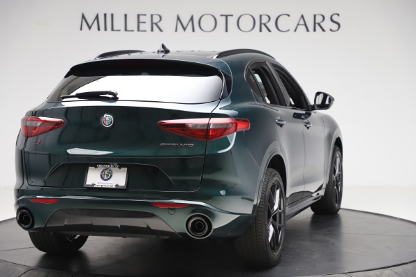 New 2020 Alfa Romeo Stelvio Ti Sport Q4 for sale Sold at Miller Motorcars Aston Martin in Greenwich CT 06830 7