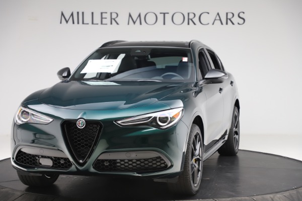 New 2020 Alfa Romeo Stelvio Ti Sport Q4 for sale Sold at Miller Motorcars Aston Martin in Greenwich CT 06830 1