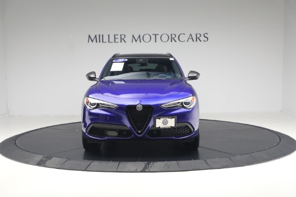 Used 2020 Alfa Romeo Stelvio Ti Sport Q4 for sale $23,900 at Miller Motorcars Aston Martin in Greenwich CT 06830 10